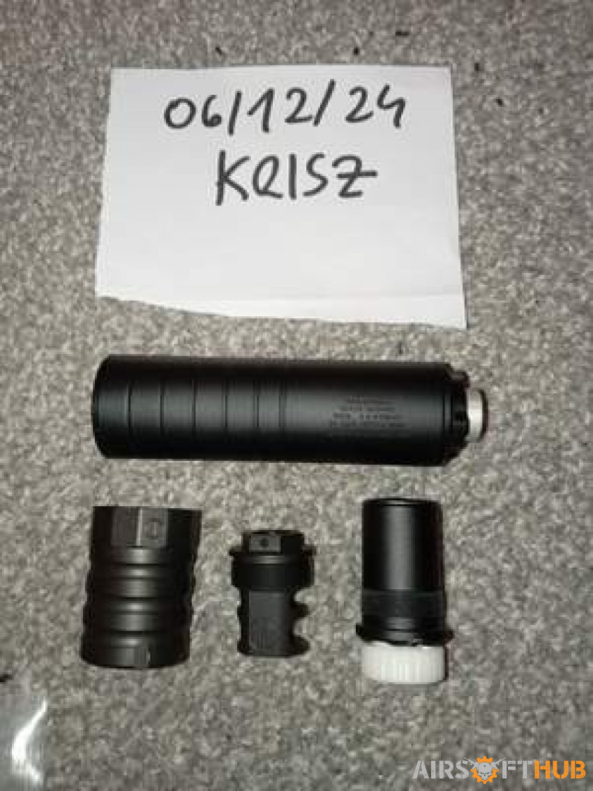 RGW Omega 9K Dummy Silencer - Used airsoft equipment