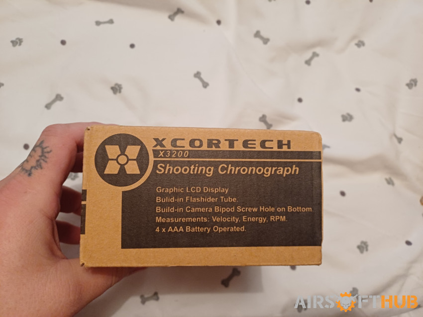 XCORTECH AIRSOFT SHOOTING CHRO - Used airsoft equipment