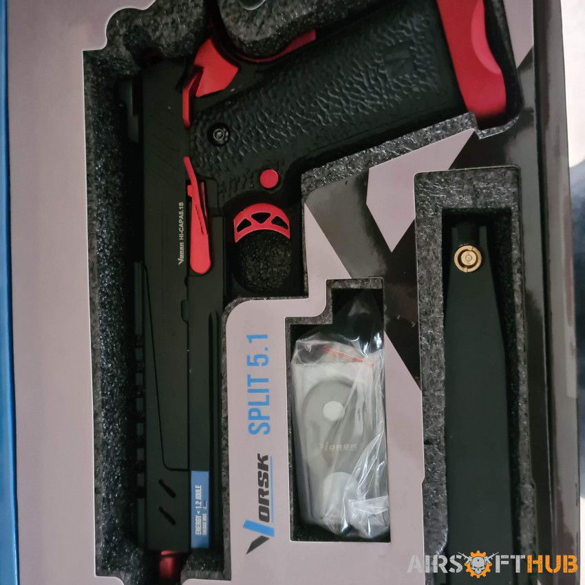 For sale Vorsk Hi capa 5.1 red - Used airsoft equipment