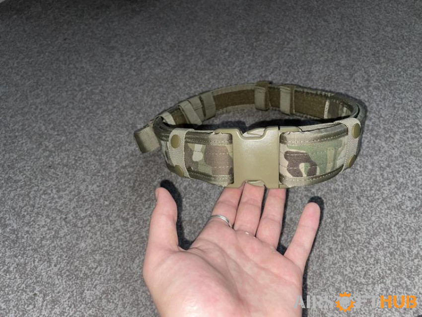 Plate carrier, belt, holster - Used airsoft equipment