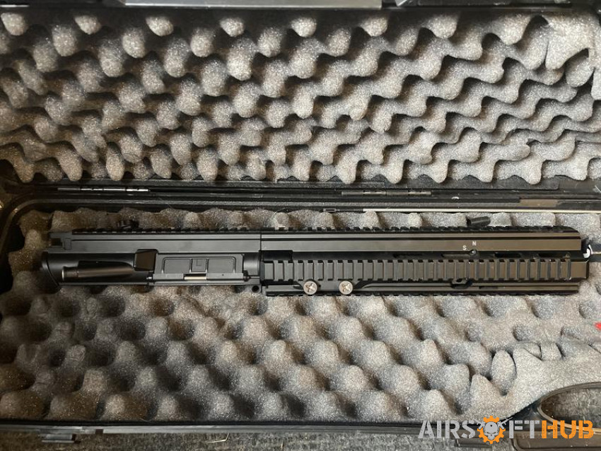 HK417 UPPER, OUTER BARREL, RIL - Used airsoft equipment