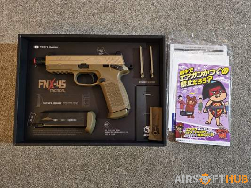 Tokyo Marui FNX-45 GBB - Used airsoft equipment