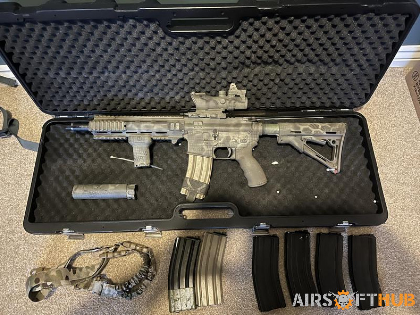 WE M4 L119A2 GBBR - Used airsoft equipment