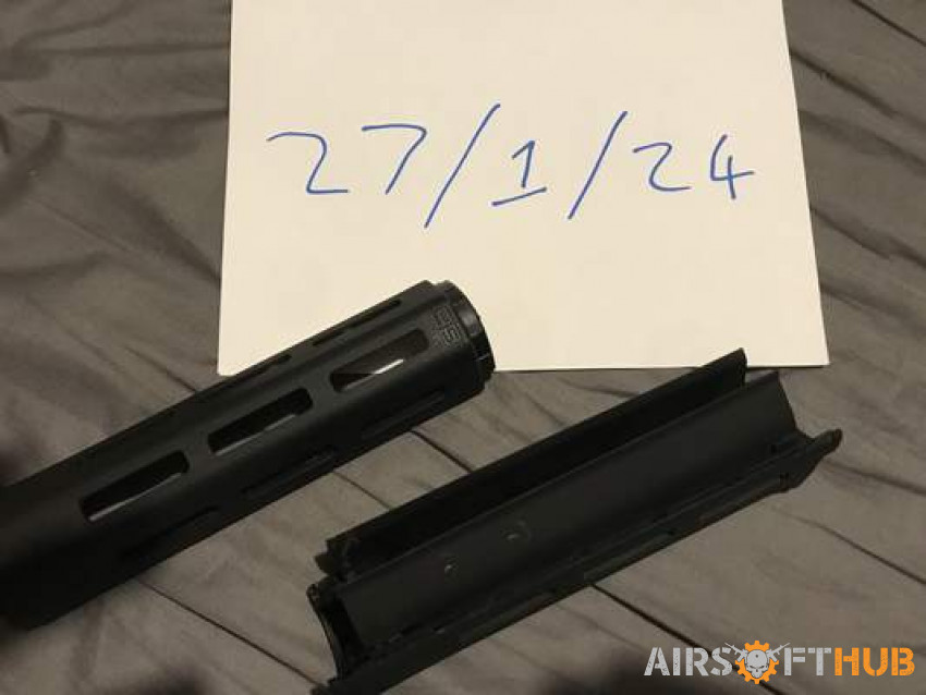 Genuine B5 systems Handguard - Used airsoft equipment