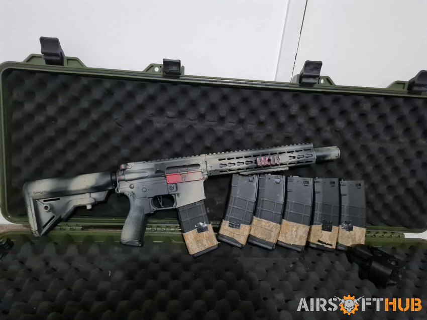 *upgraded* evolution m4 - Used airsoft equipment
