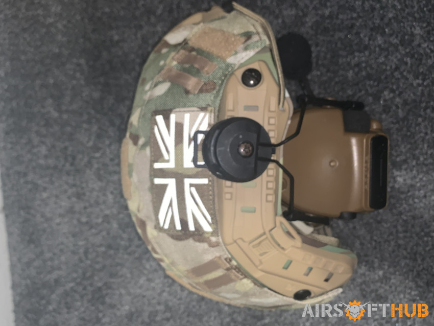 Tactical helmet setup - Used airsoft equipment