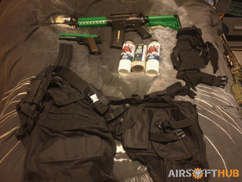 Air soft rifle - Used airsoft equipment