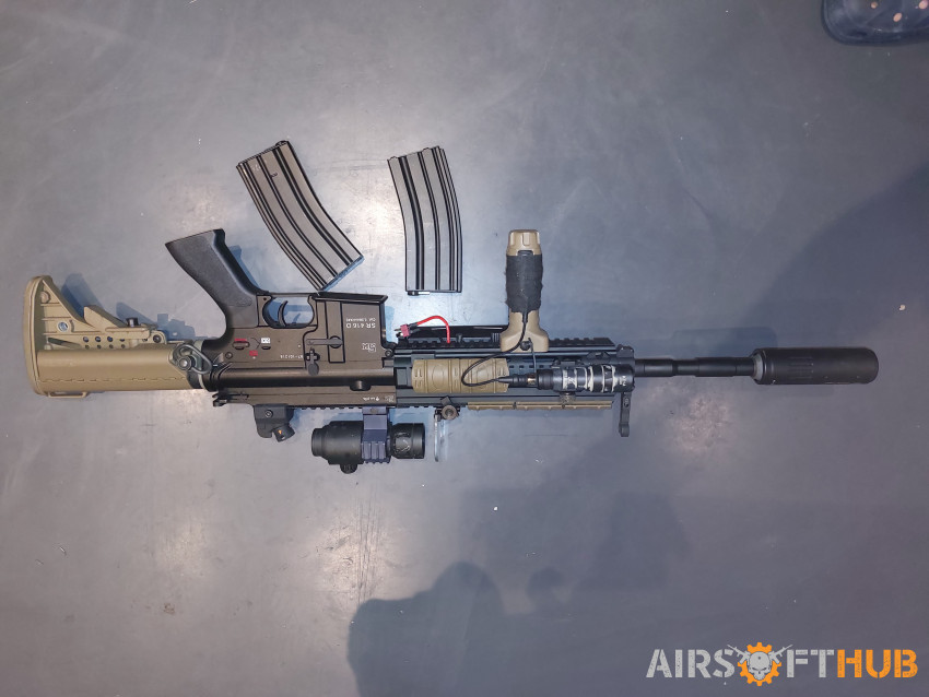 SR 416D m4 aeg - Used airsoft equipment