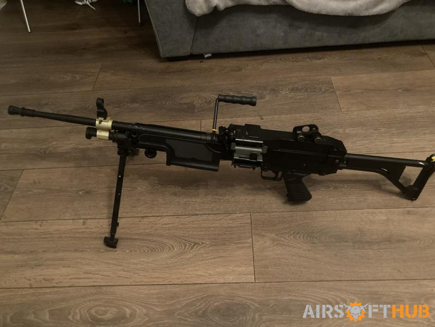 A&K m249 - Used airsoft equipment