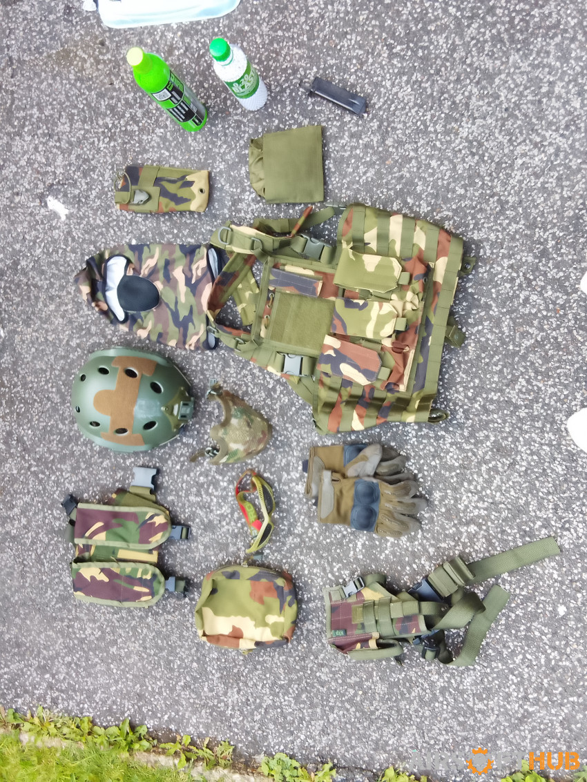 Bundle - Used airsoft equipment