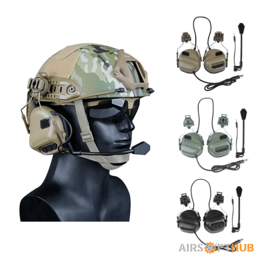Headset for Hemet - Used airsoft equipment