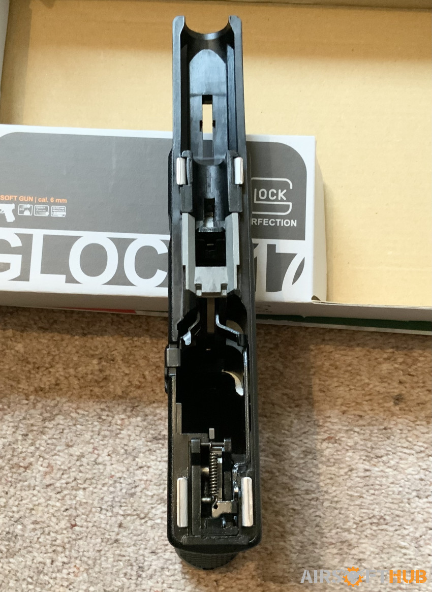 GHK Glock 17 Custom Frame - Used airsoft equipment