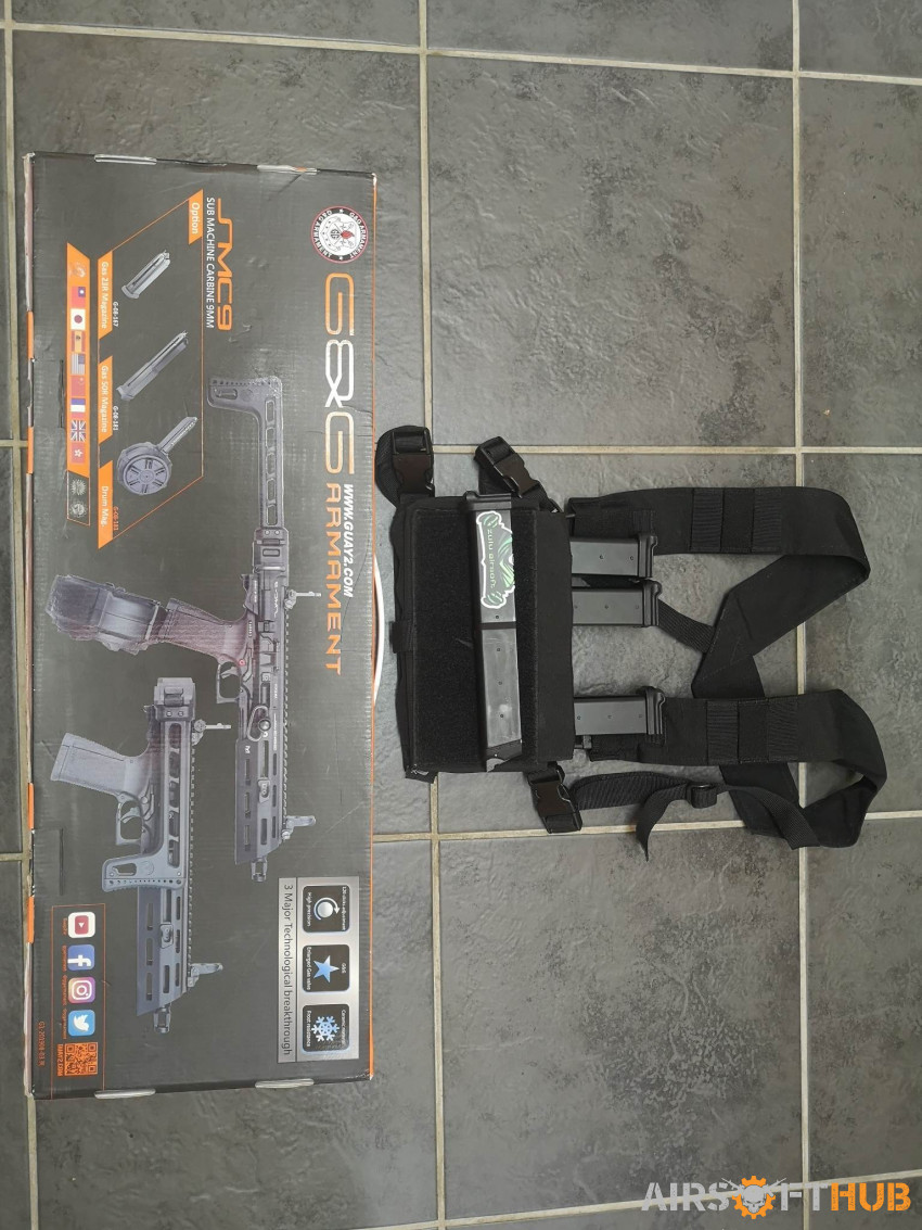 SMC9 + Extended Mags - Used airsoft equipment