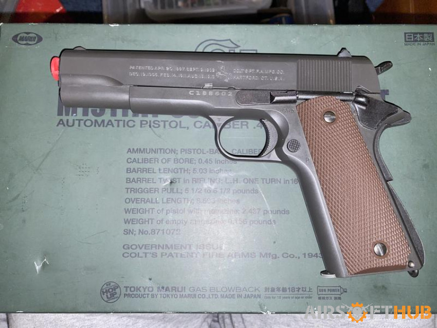 Tm M1911a1 - Used airsoft equipment