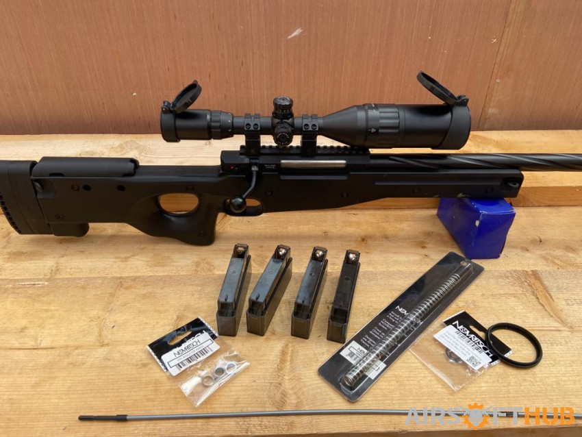 Novritch SSG96 Sniper Rifle - Used airsoft equipment