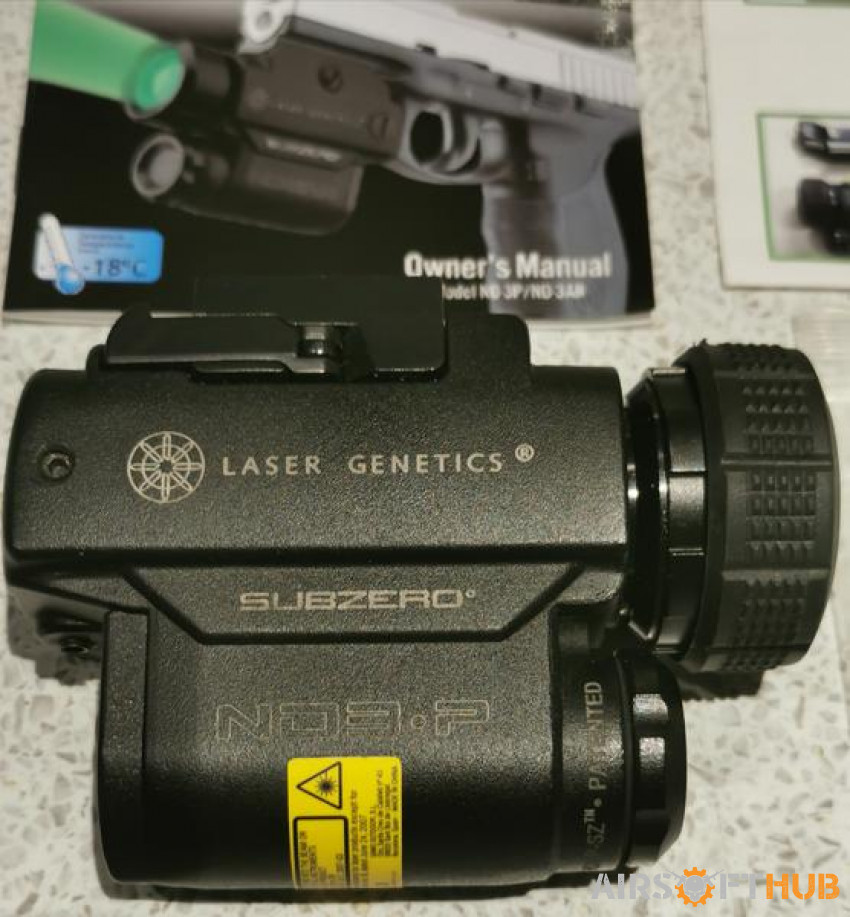 Laser genetics Nd3p laser - Used airsoft equipment