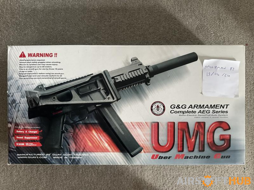 G&G HK UMP SMG - Used airsoft equipment