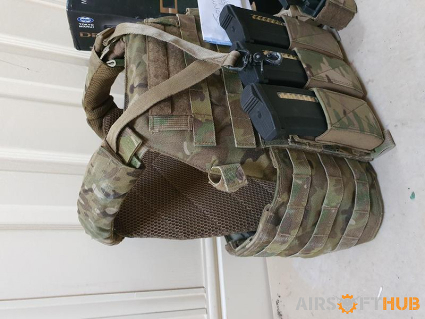 Warrior DCS Plate Carrier + Ho - Used airsoft equipment
