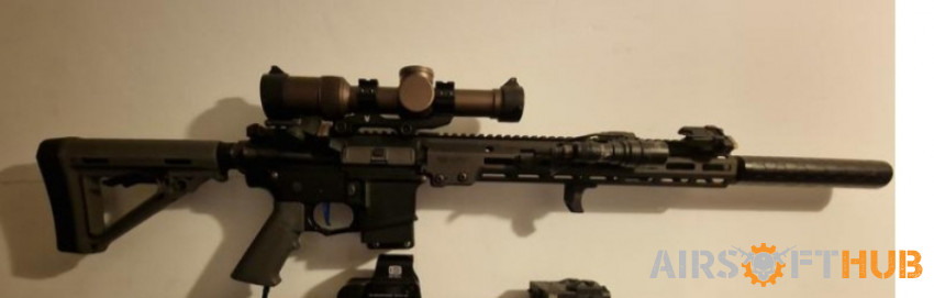 Crafted HPA rifle AR/ DMR - Used airsoft equipment