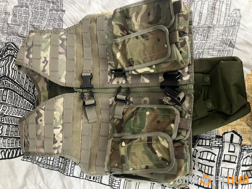 MTP Chest rig / vest - Used airsoft equipment