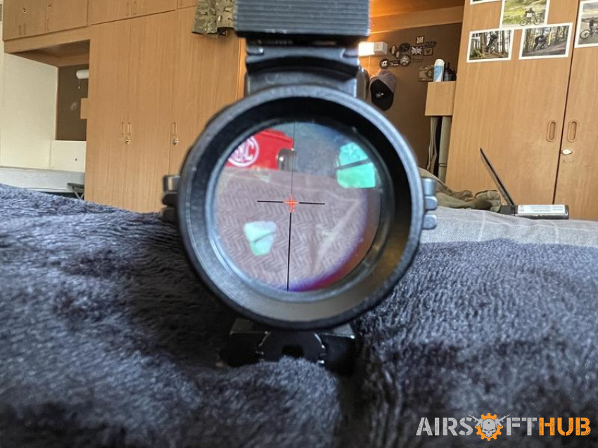 4x Rifle scope - Used airsoft equipment