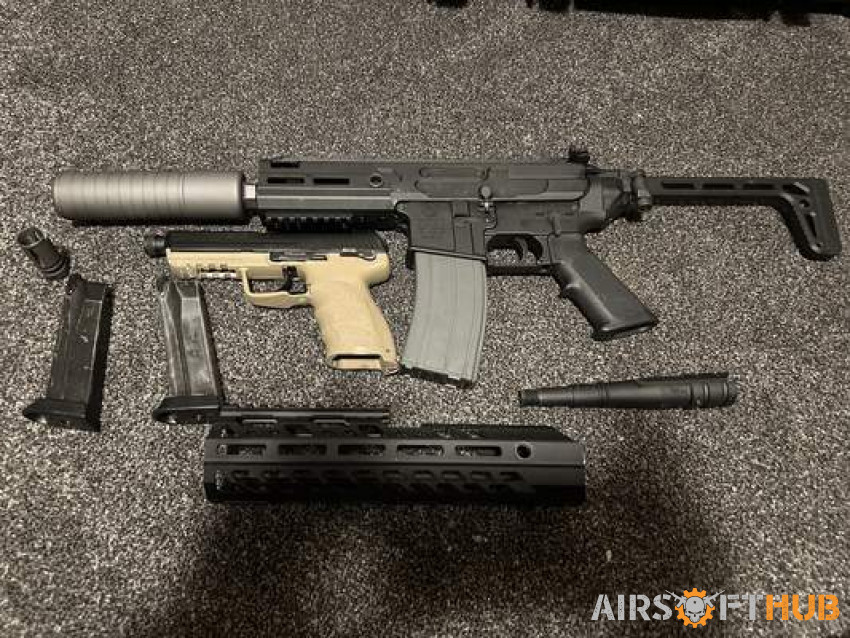 AA/APFG Sig Mcx rattler gbbr h - Used airsoft equipment