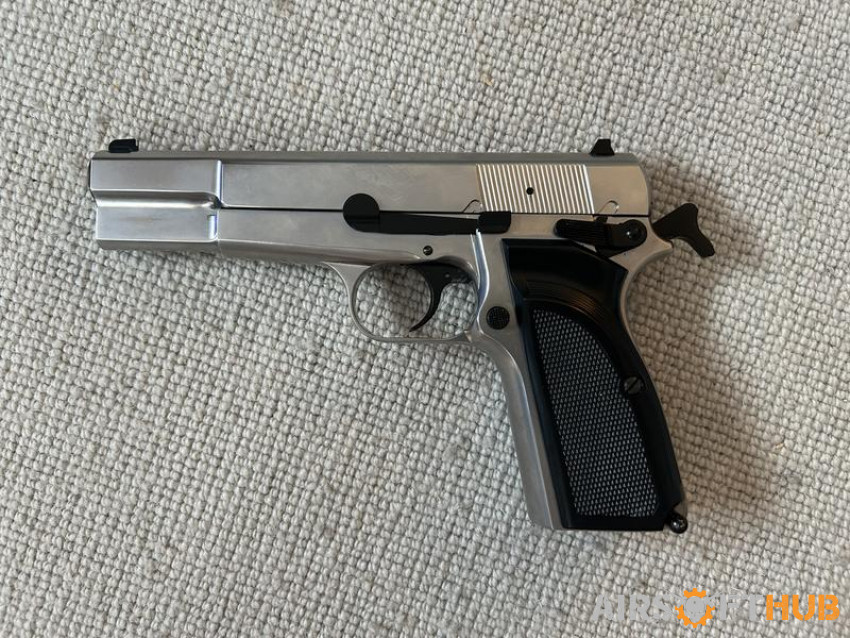 WE Browning Hi-Power MKIII Gas - Used airsoft equipment
