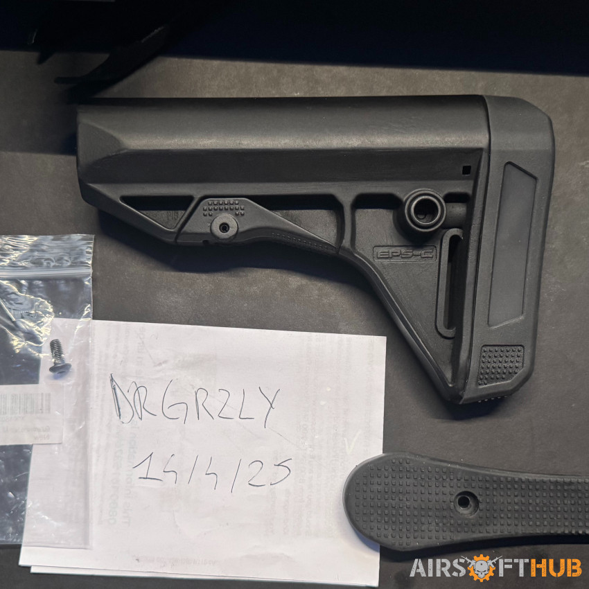 PTS Syndicate EPS-C Stock BLK - Used airsoft equipment