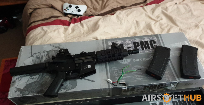 Bolt brss pmc baby m4 Broken - Used airsoft equipment