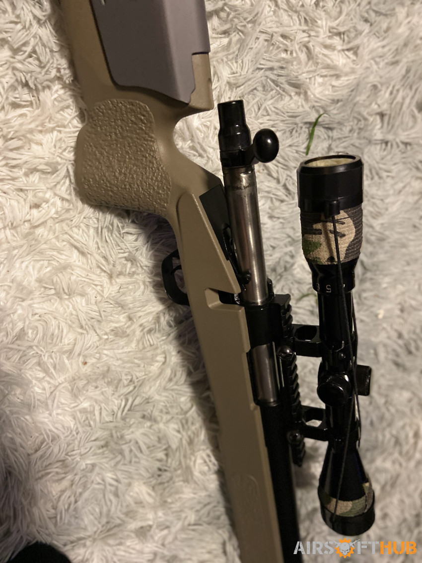 Cm700 m40a3 Sniper Rifle Bundl - Used airsoft equipment