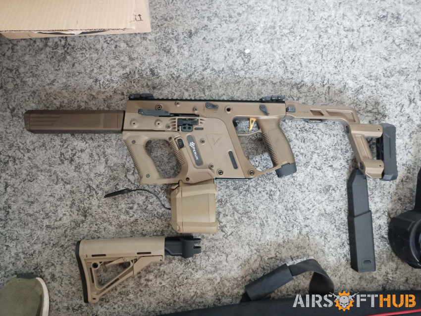 Krytac kriss vector package - Used airsoft equipment