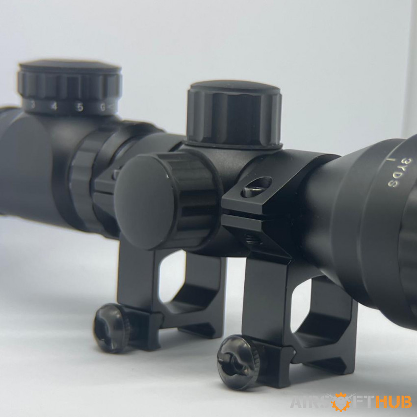 2-6 x 32 AOEG Rifle Scope - Used airsoft equipment