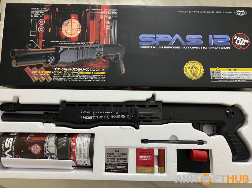 Tokyo Marui SPAS-12 Tri-Shot - Used airsoft equipment