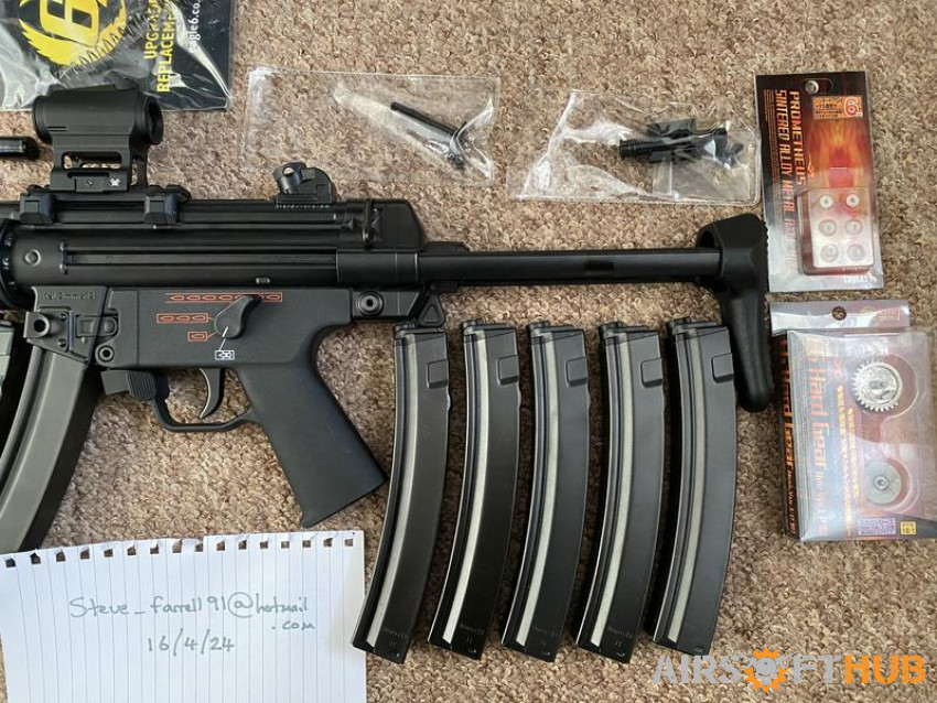 Tokyo Marui MP5 SD6 NGRS - Used airsoft equipment