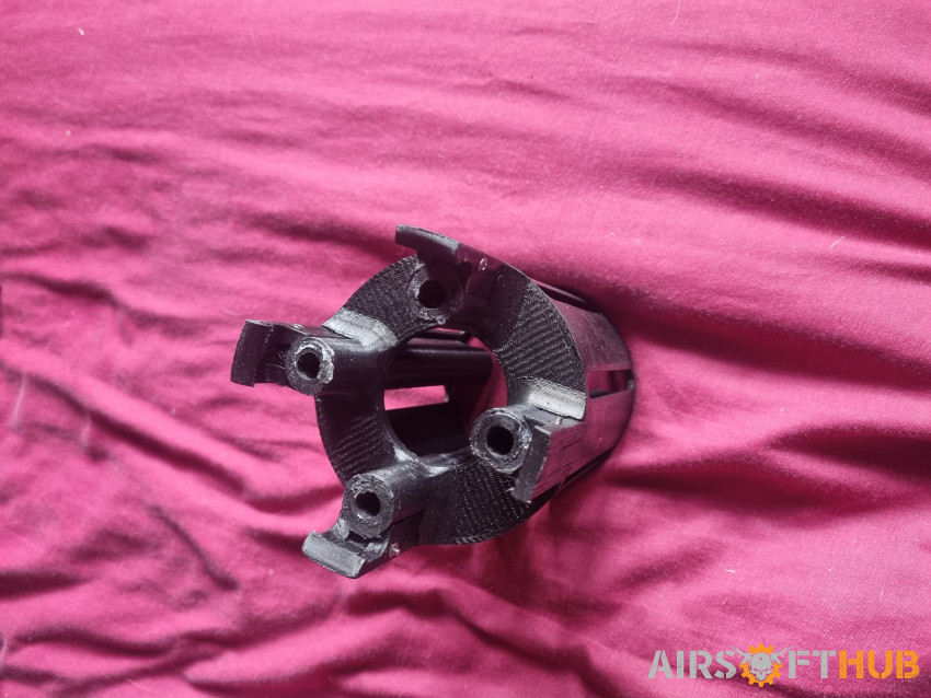 M132 microgun gun flash hider - Used airsoft equipment