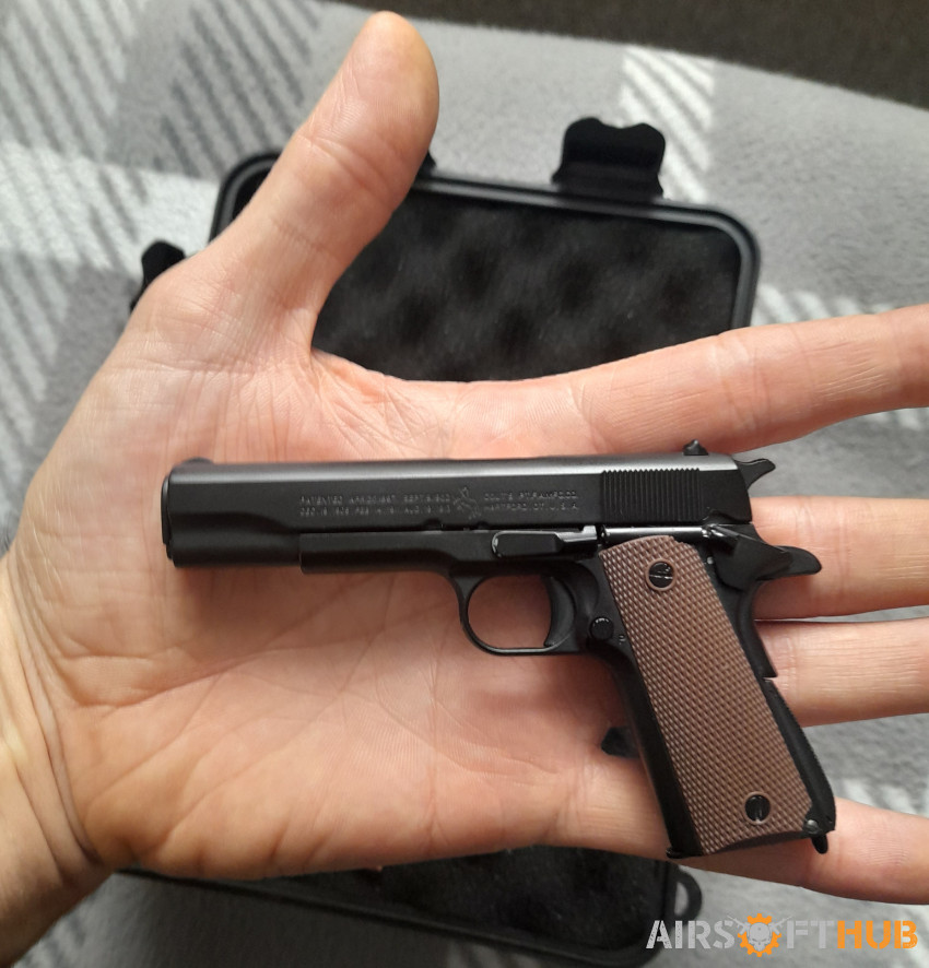 Mini Gun M1911 1:2.05 Scale 19 - Used airsoft equipment