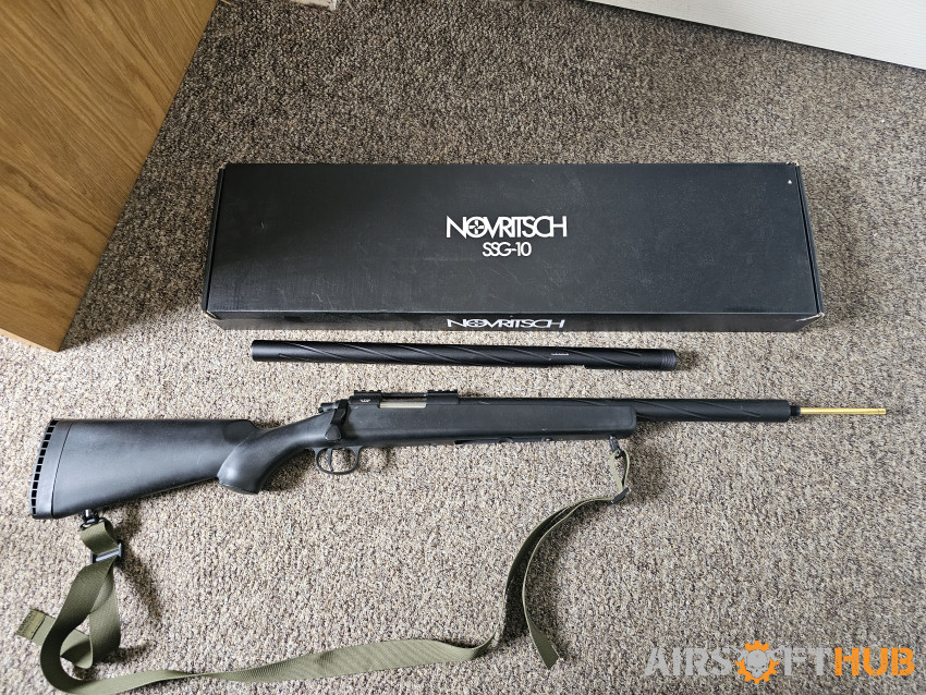 Novritsch SSG 10 A1 - Used airsoft equipment