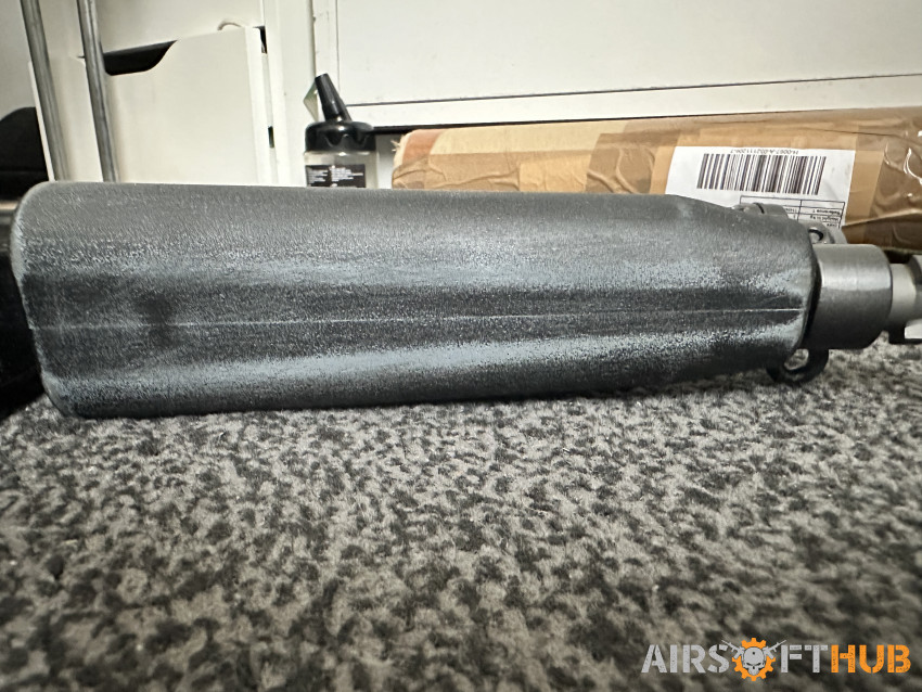 WE Apache MP5 w/ drum mag - Used airsoft equipment
