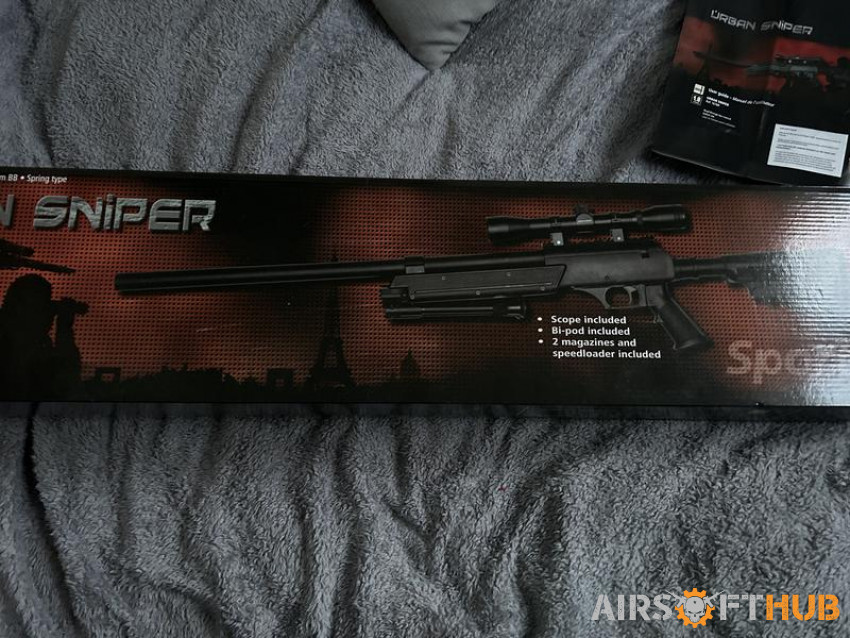 SWAPPING ASG URBAN SNIPER - Used airsoft equipment