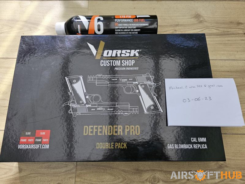 Vorsk Defender Pro Double Pack - Used airsoft equipment
