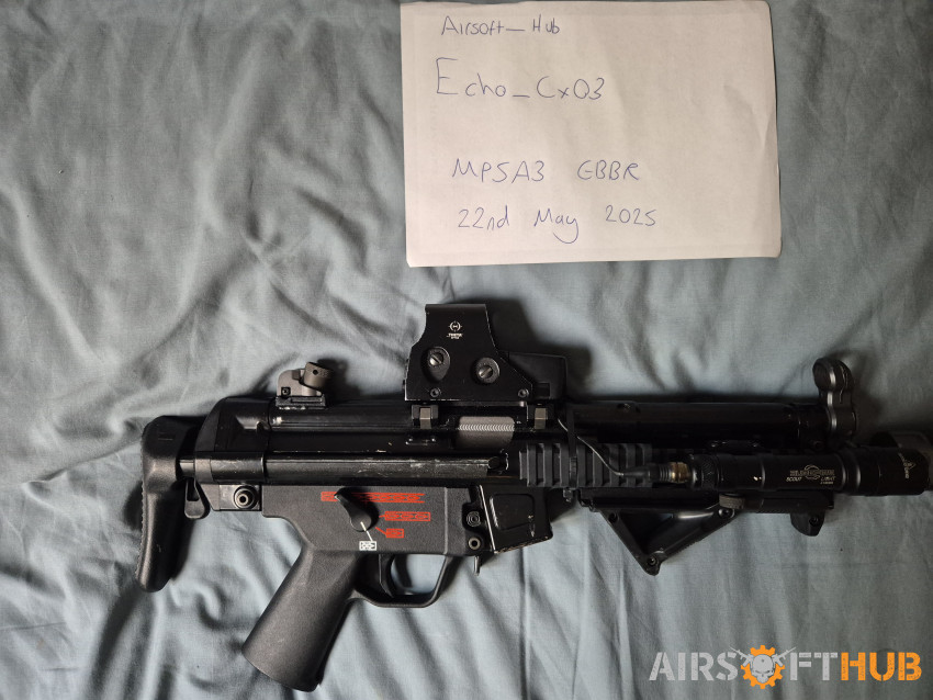 WE MP5A3 APACHE - Used airsoft equipment
