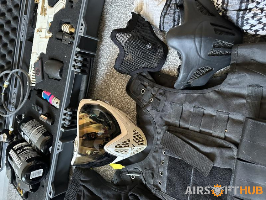 full airsoft loadout - Used airsoft equipment