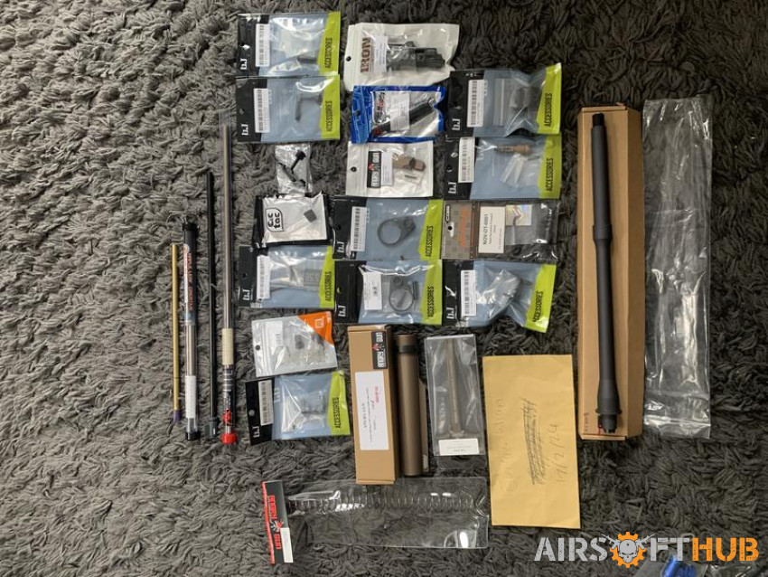 Job lot of MWS parts - Used airsoft equipment