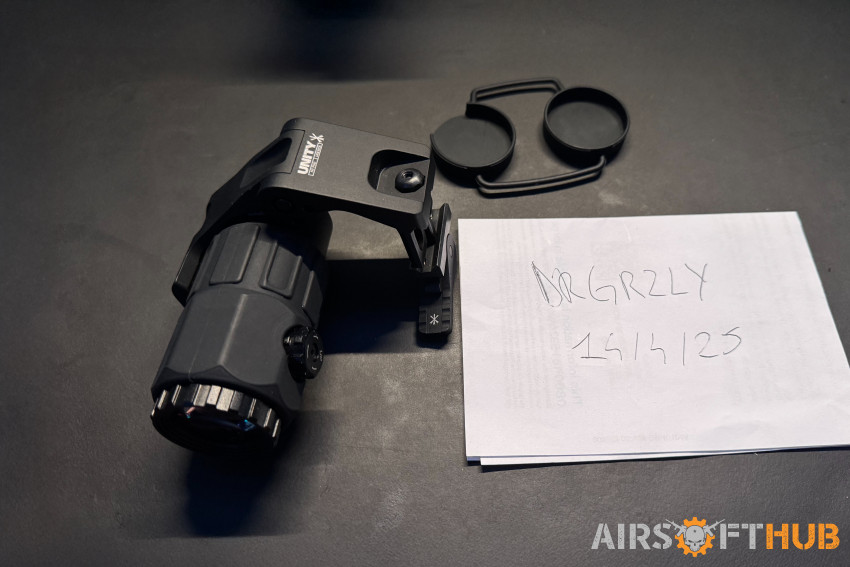EOTECH G45 + UNITY FTC MOUNT - Used airsoft equipment