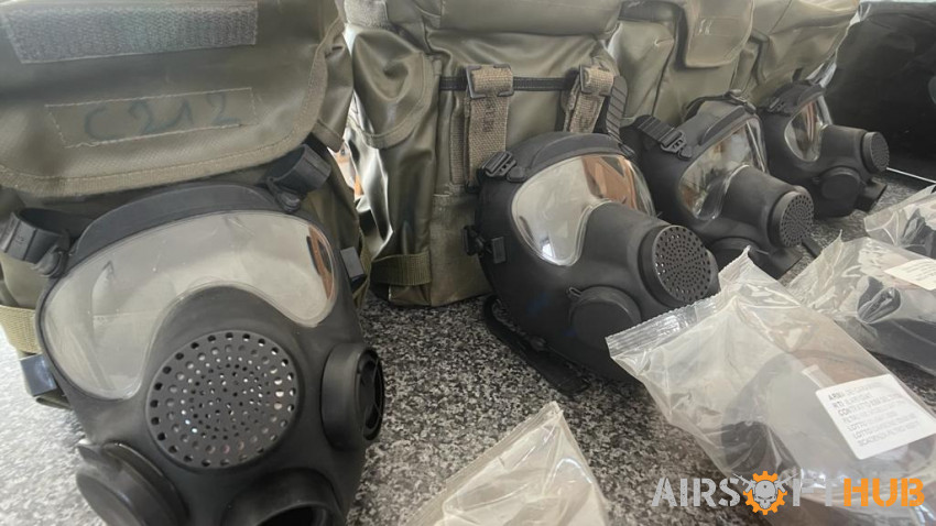 ARF-A GAS MASK  (BLACK) - Used airsoft equipment