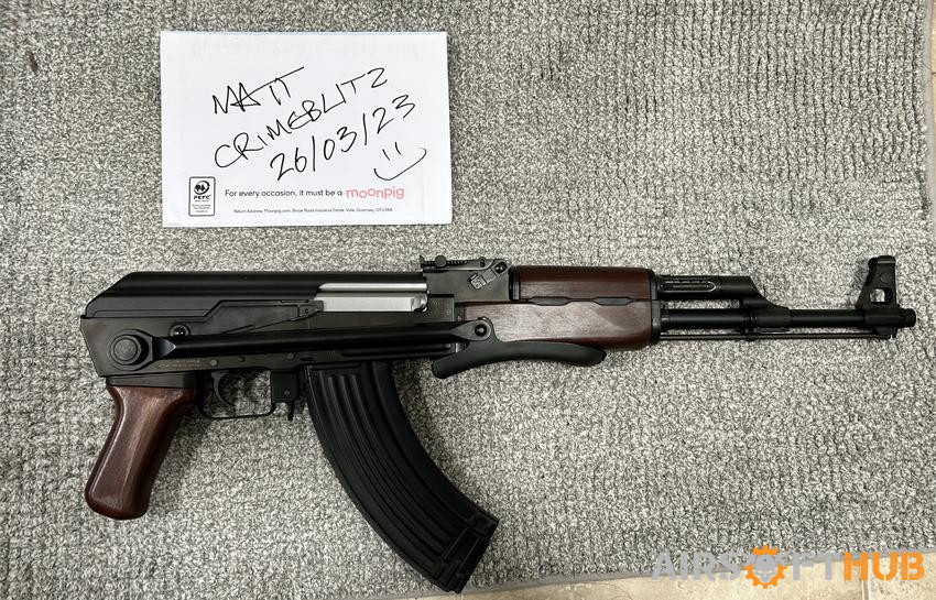 TM ngrs AKS47 as new in box - Used airsoft equipment