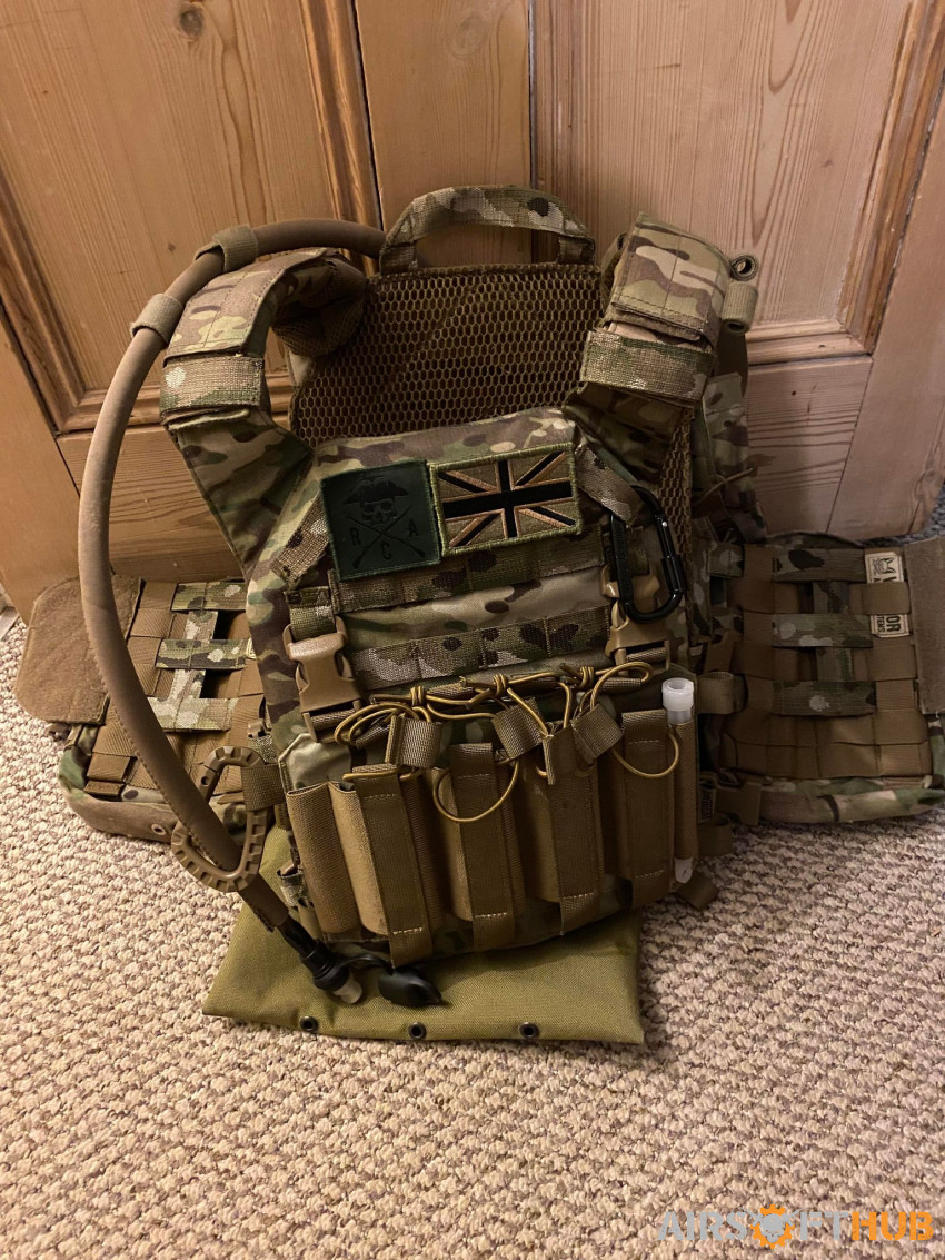 Warrior assault vest - Used airsoft equipment