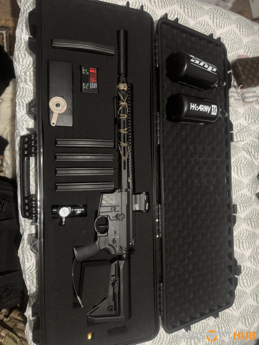 AR15 HPA and all equipment - Used airsoft equipment