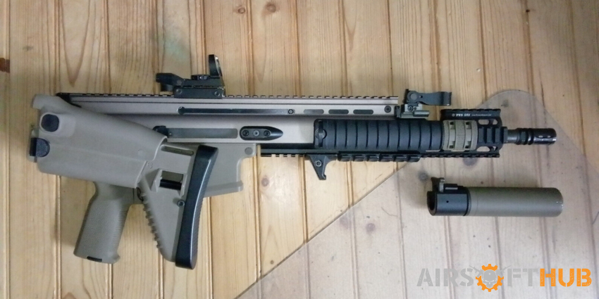 WE SCAR-L GBB Airsoft - Used airsoft equipment