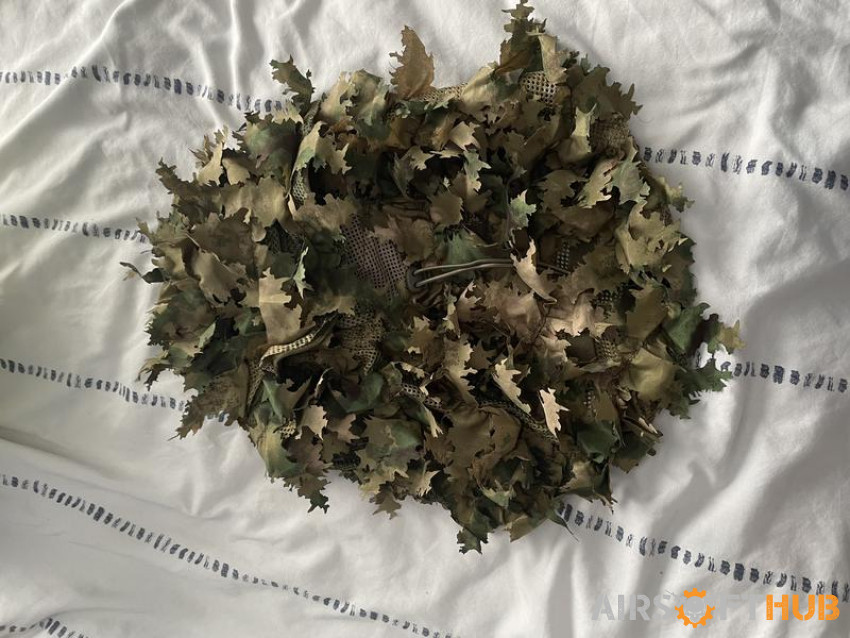Half ghillie - Used airsoft equipment